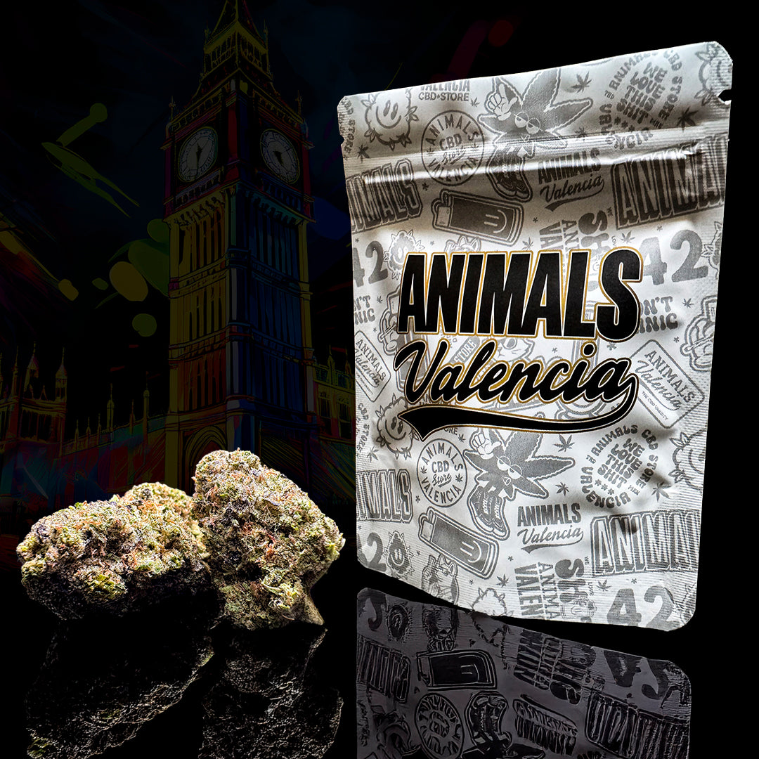 Flor CBD Indoor London Cake 18% cogollo premium cultivado en interior